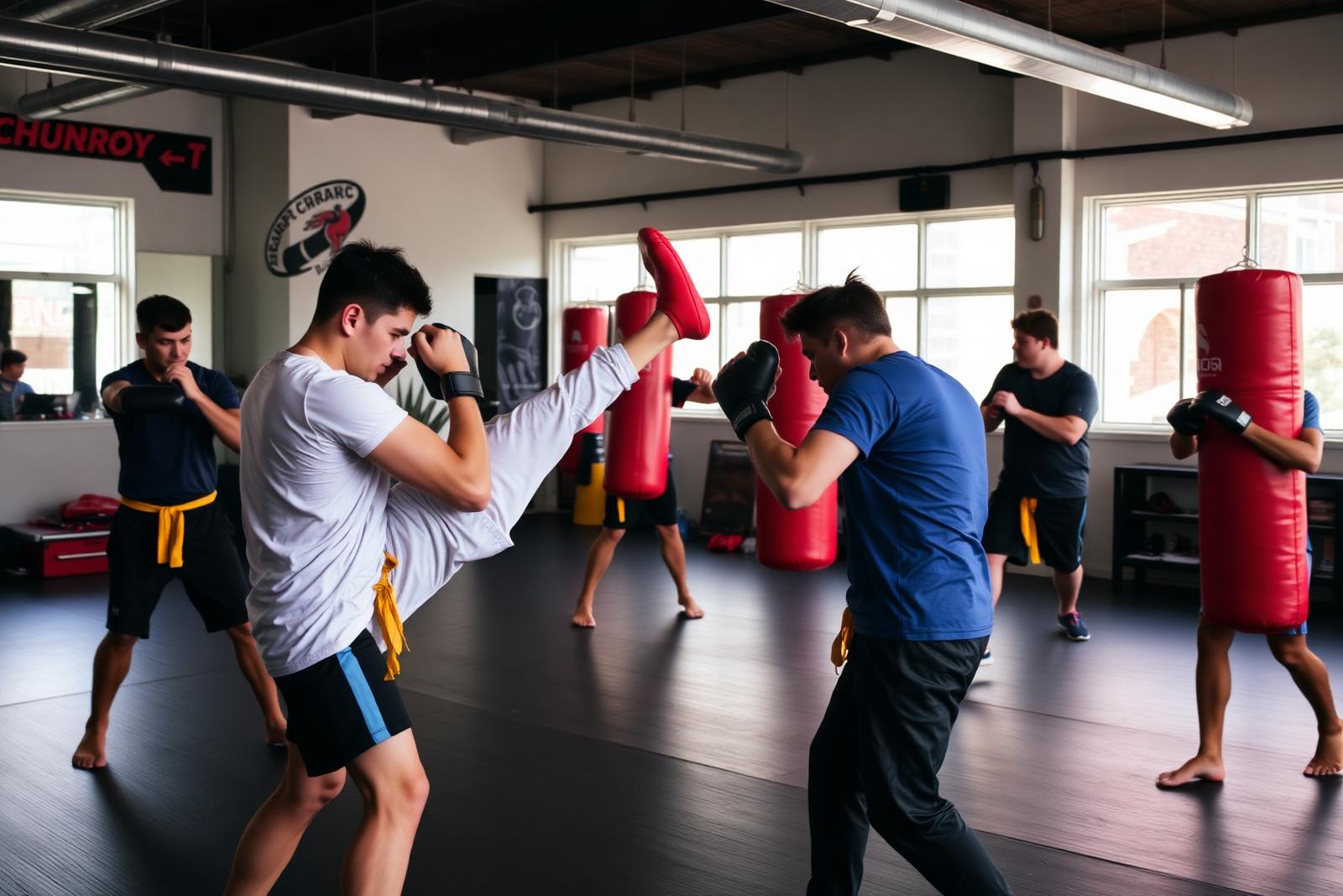 Kickboxing classes in Reading