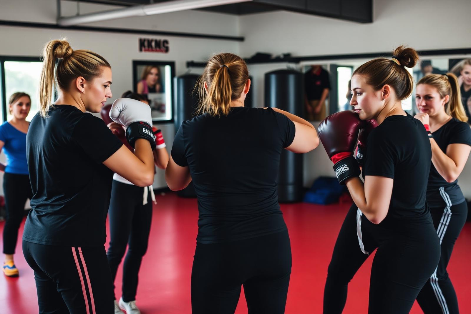 Ladies classes at One Mission MMA